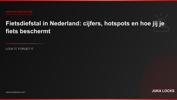 Fietsdiefstal in Nederland: cijfers, hotspots en hoe jij je fiets beschermt