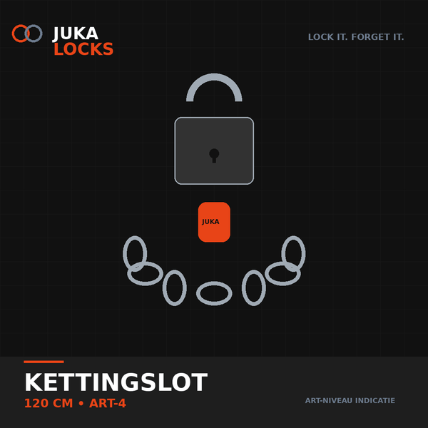 Kettingslot 120 cm ART-4 — JUKA Heavy Chain